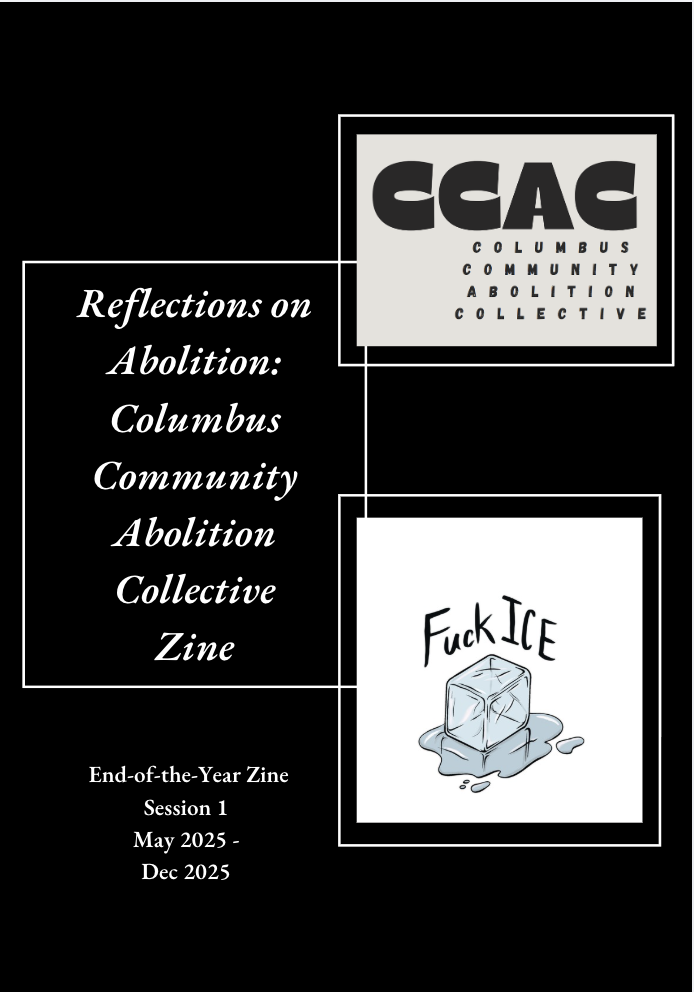 Reflections on Abolition: CCAC Zine