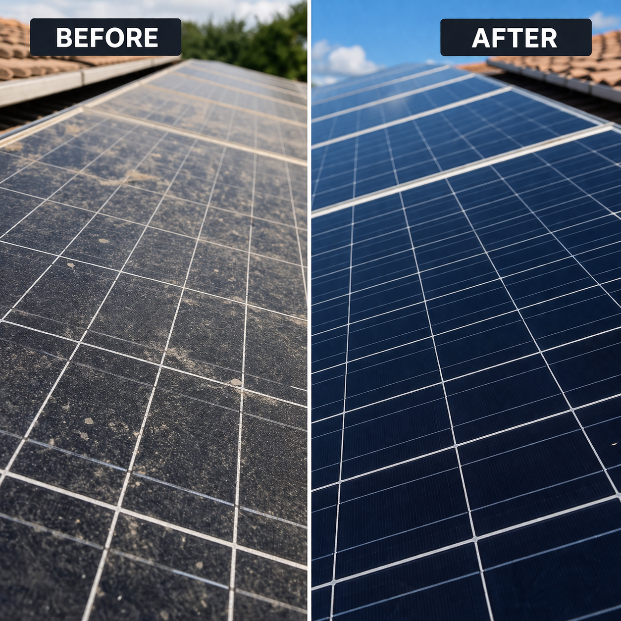 Solar Panel Cleaning Service