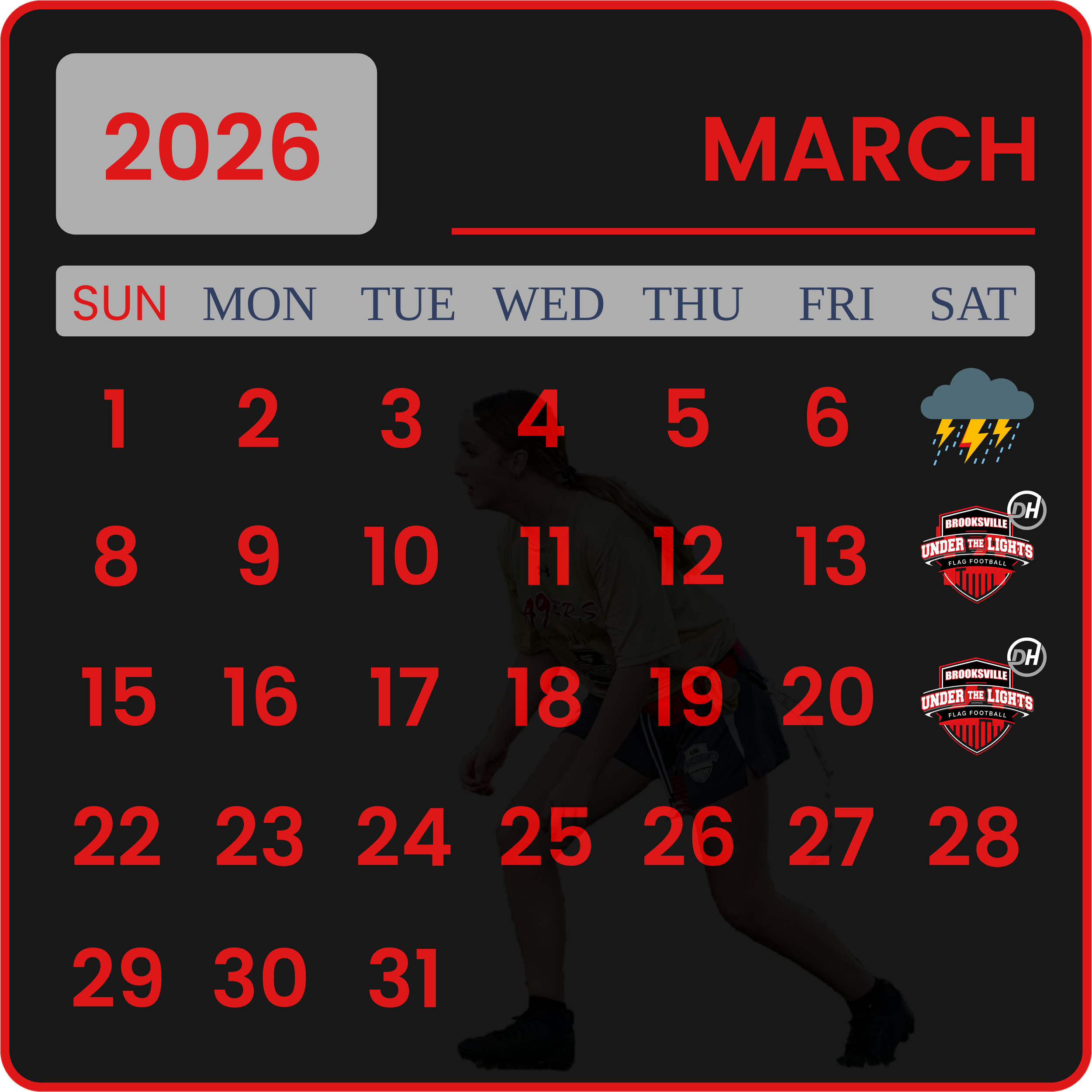 March