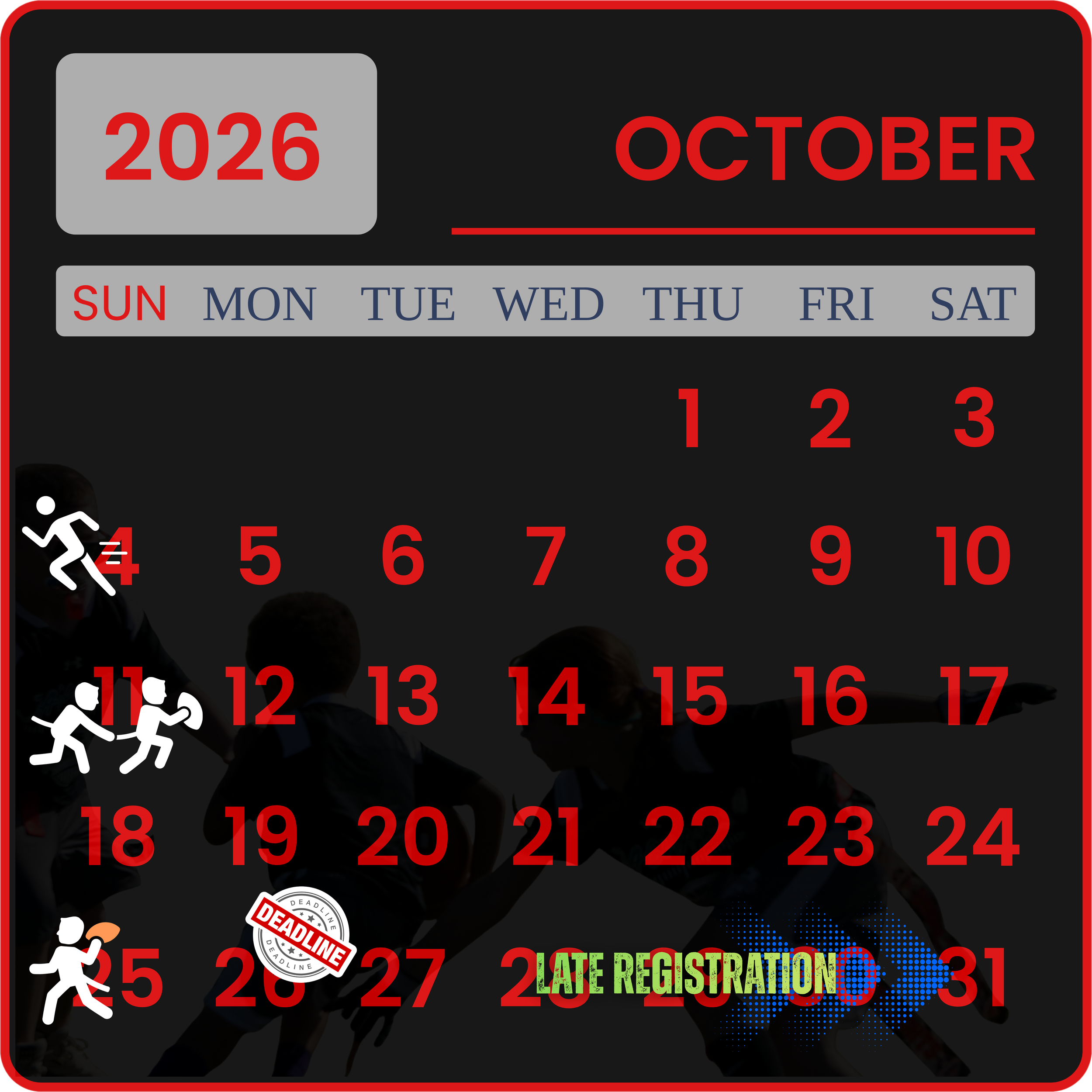 October