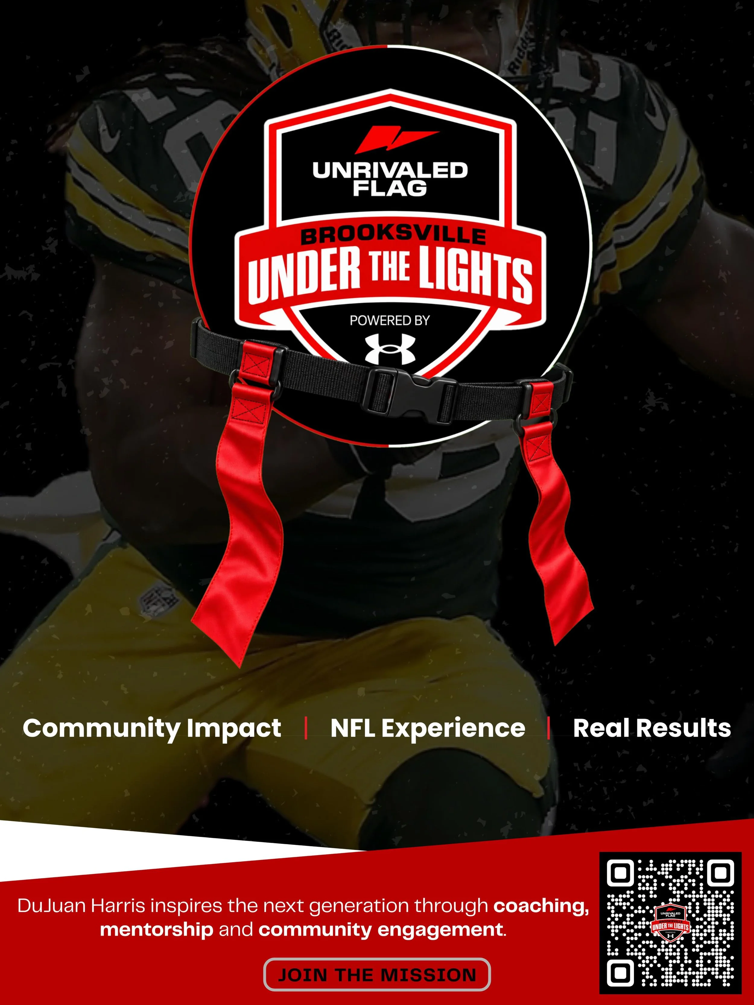 We&rsquo;re building something right here in our community that gives young athletes an opportunity to play, develop, compete and grow &mdash; on and off the field.

COMMUNITY IMPACT. NFL EXPERIENCE. REAL RESULTS.

📲 Scan the QR code and JOIN THE MI