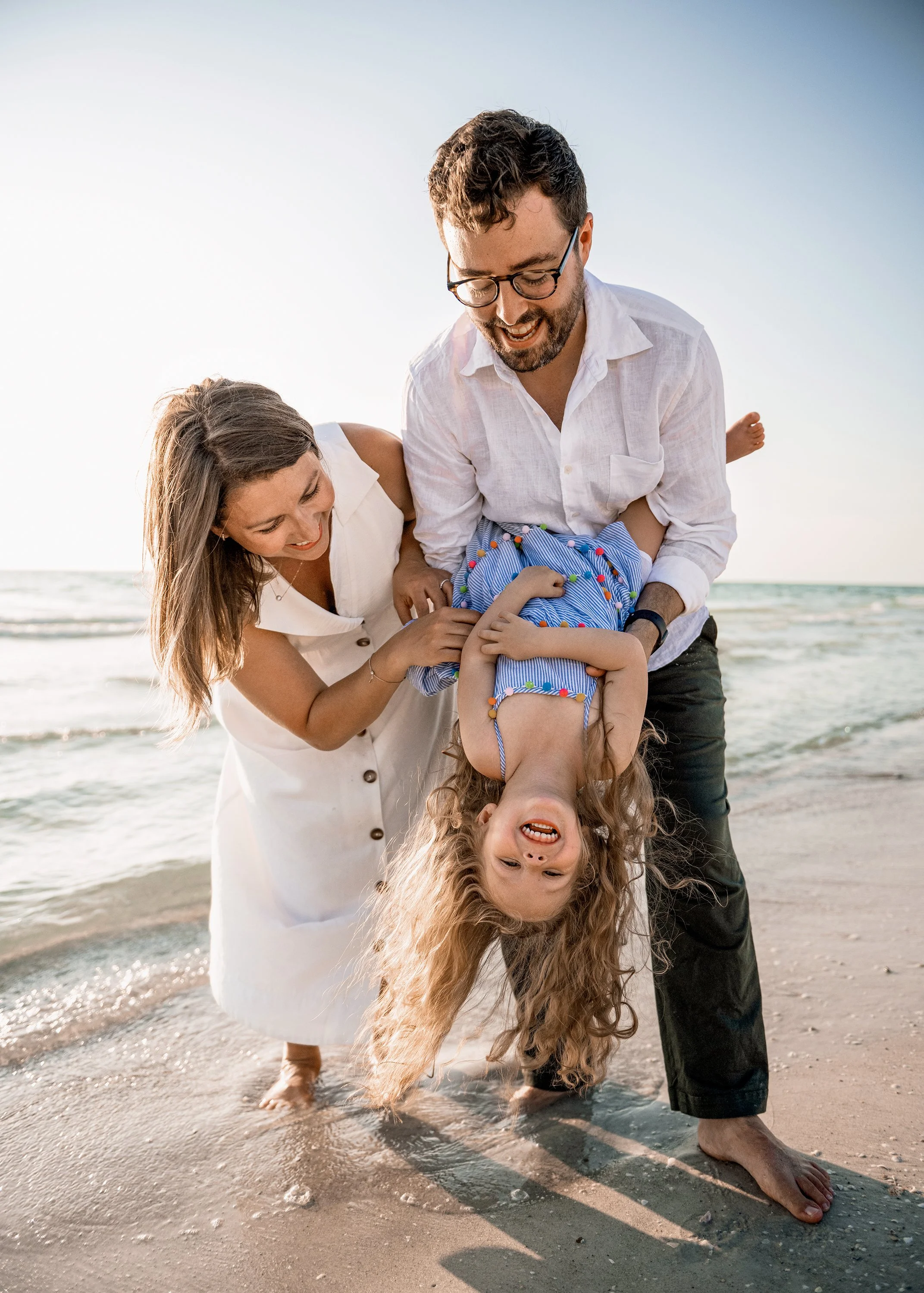 Florida family session at the beach