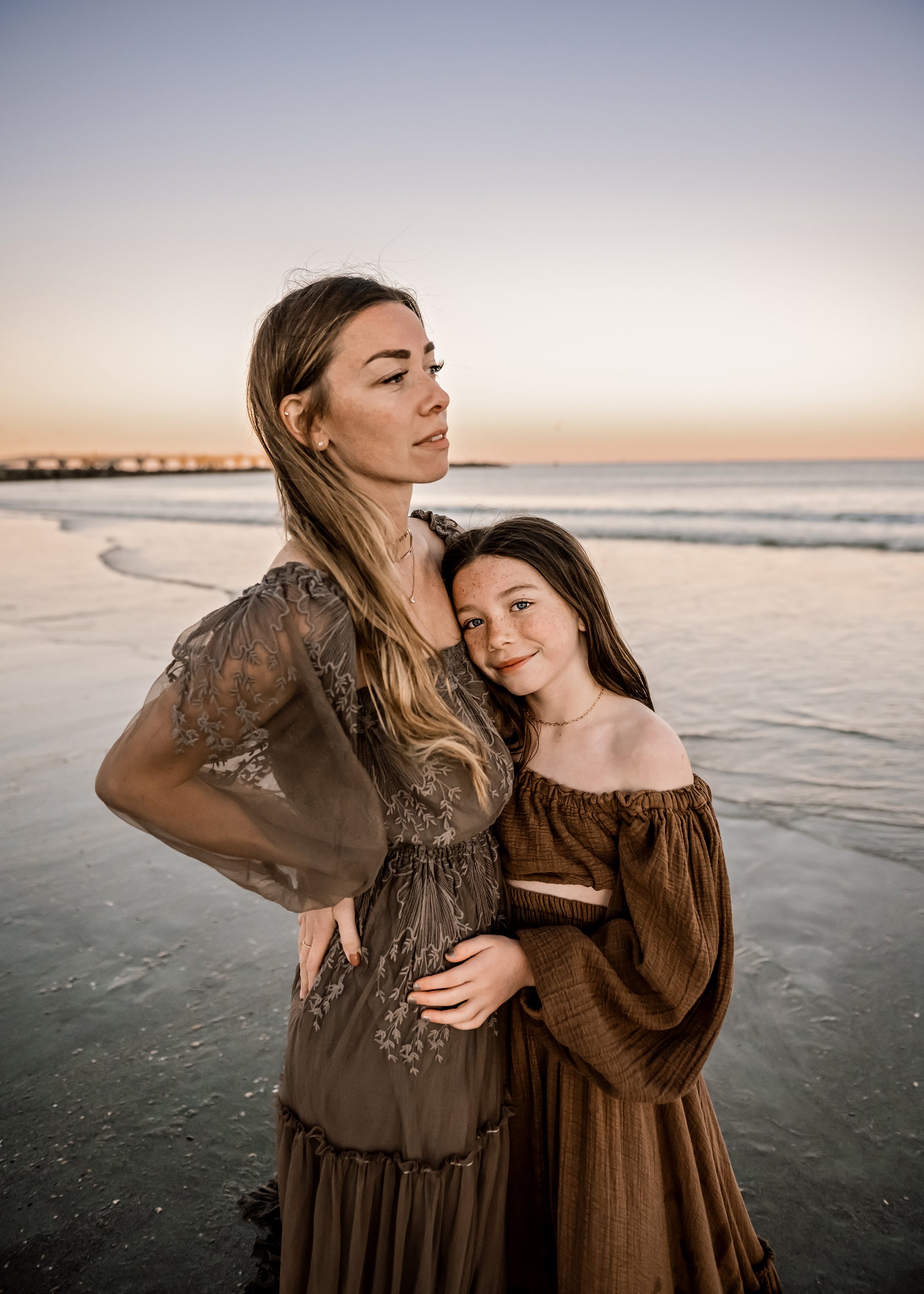 Mother and daughter photo Anna Maria Island