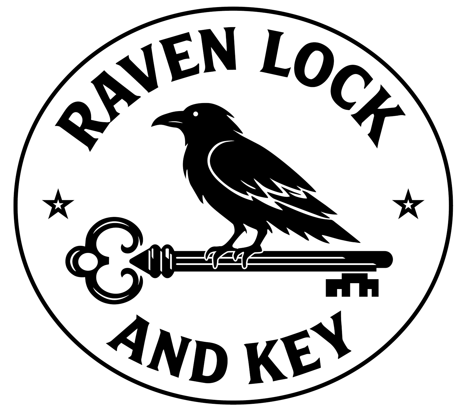 Raven Lock and Key