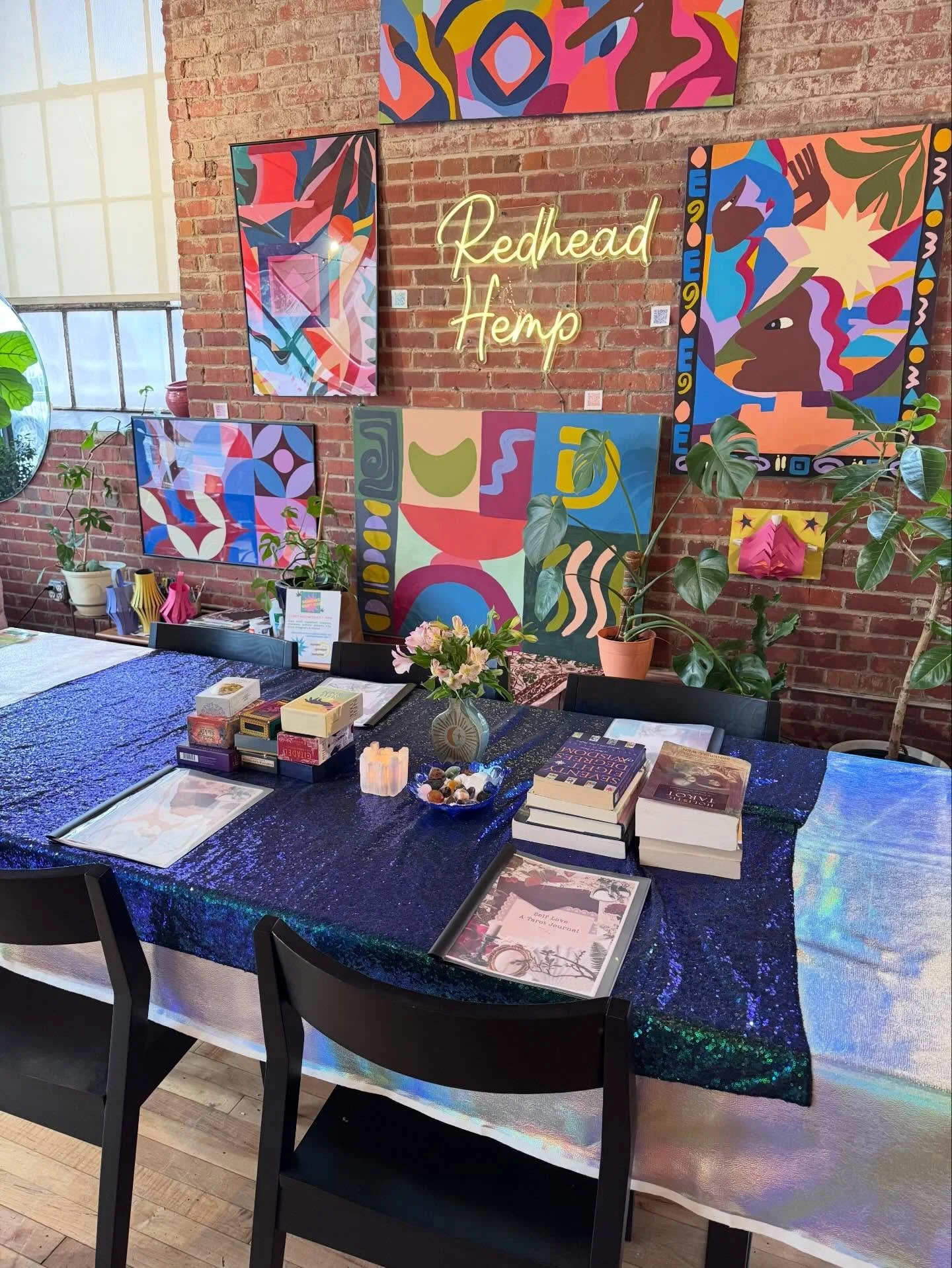 This past Sunday was cold and rainy, but the self love workshop was the perfect antidote. We spent a cozy afternoon exploring the topic of self love with a reflective tarot spread designed to help build self confidence, identify areas where tough lov