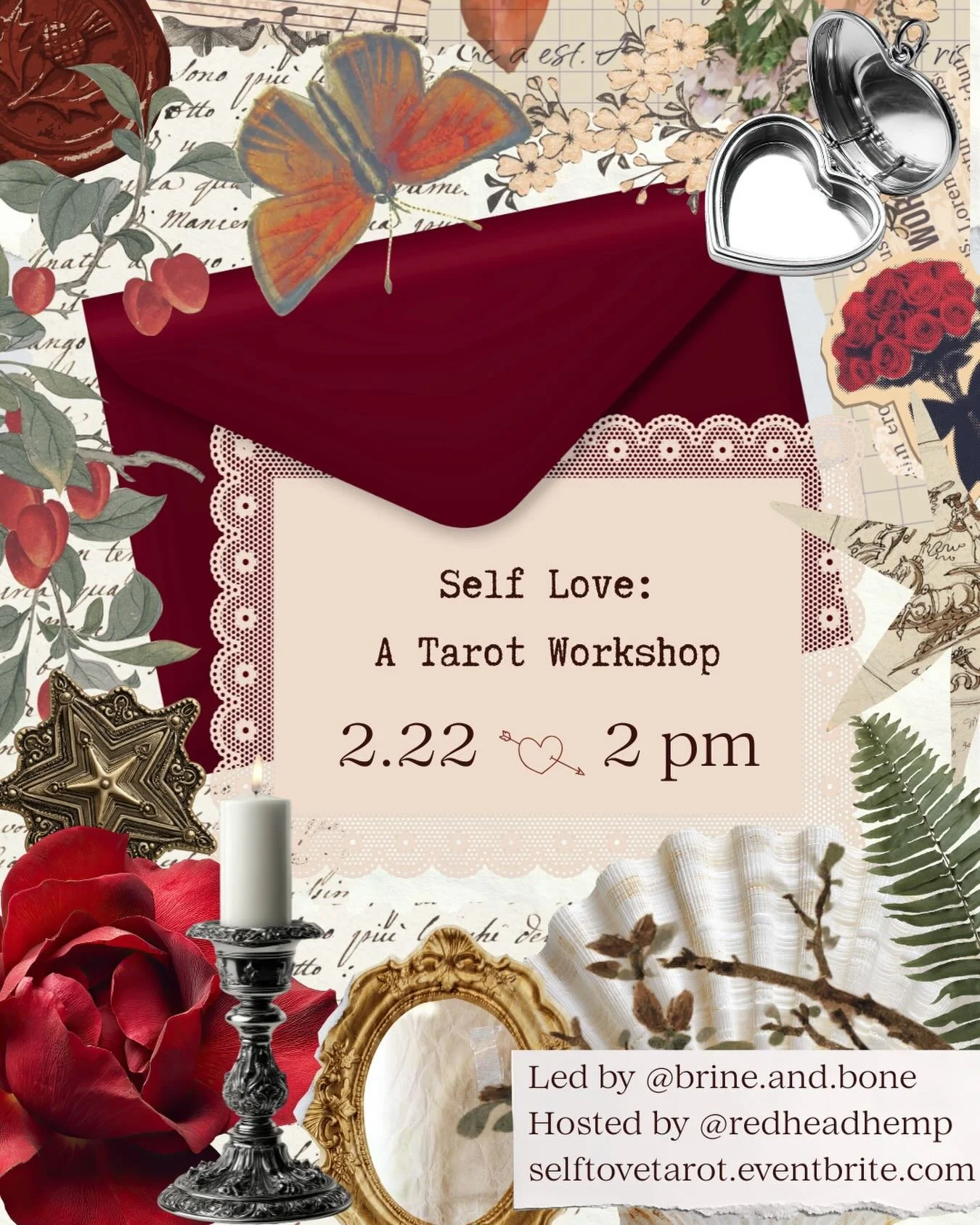 Super excited to announce the workshop I will be leading on 2/22, hosted by the amazing @redheadhemp! Check the b!o for the sign-up 🔗

In this workshop, we&rsquo;ll gather with the Tarot to explore self love as a living, evolving practice. It is mea