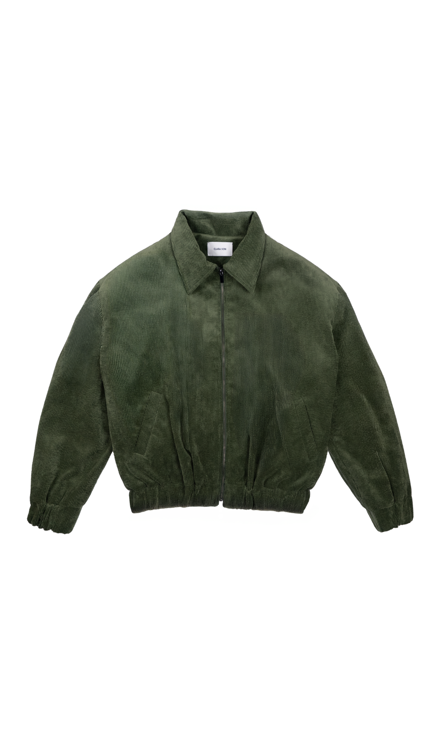 Corduroy Bomber Jacket - Olive