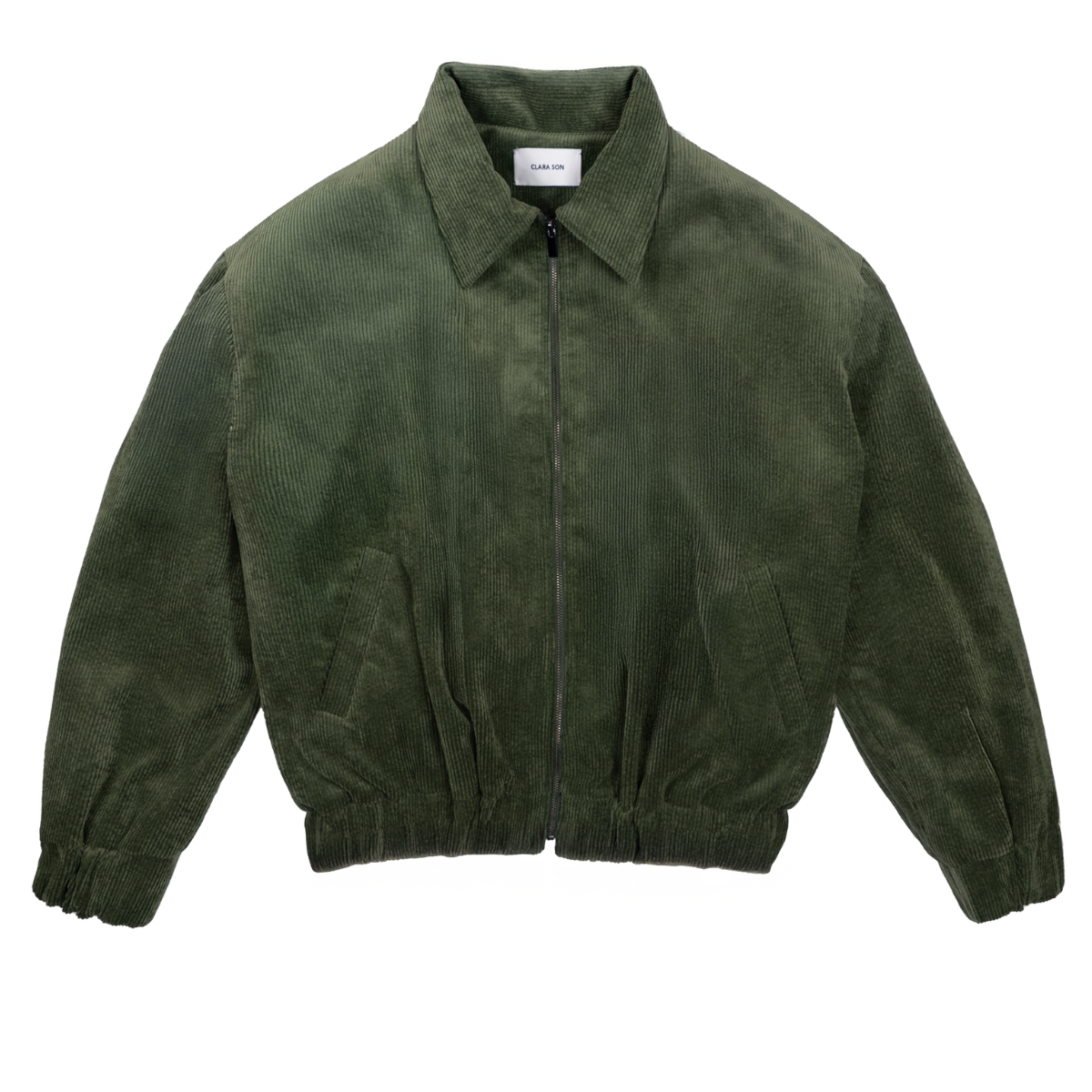 Corduroy Bomber Jacket - Olive