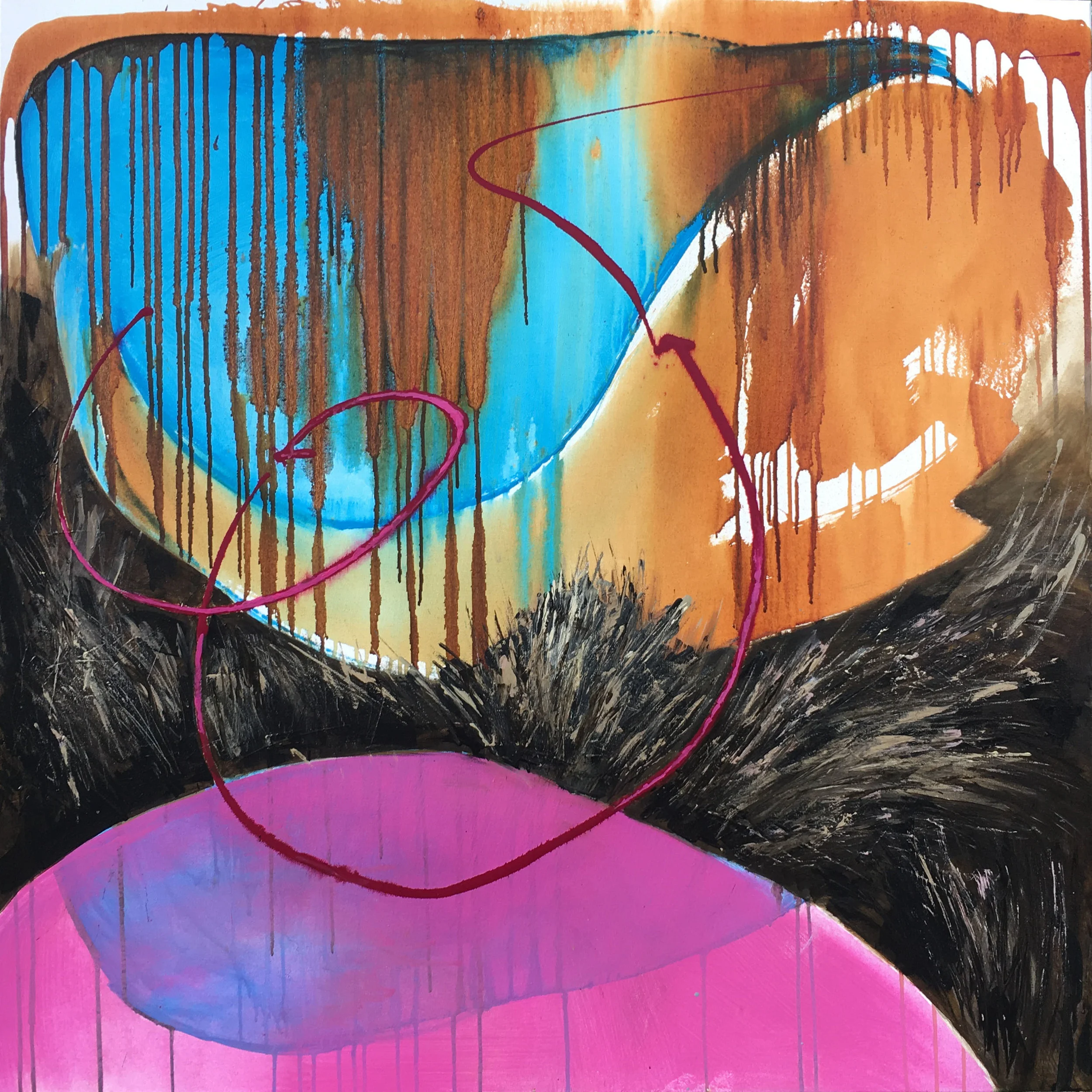 "Unbearable Lightness" Mixed Media 2017