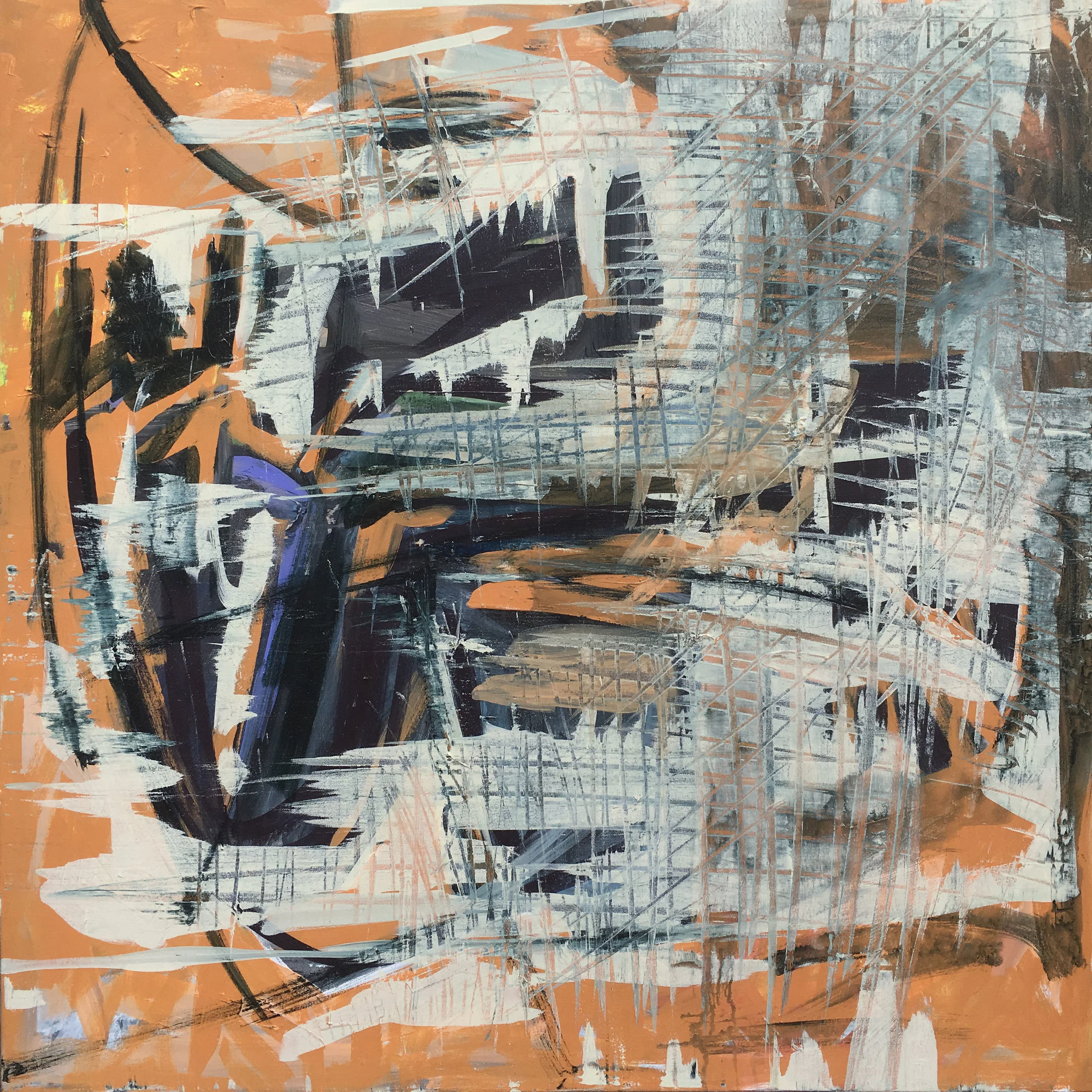 Wild Thing Acrylic on Canvas 