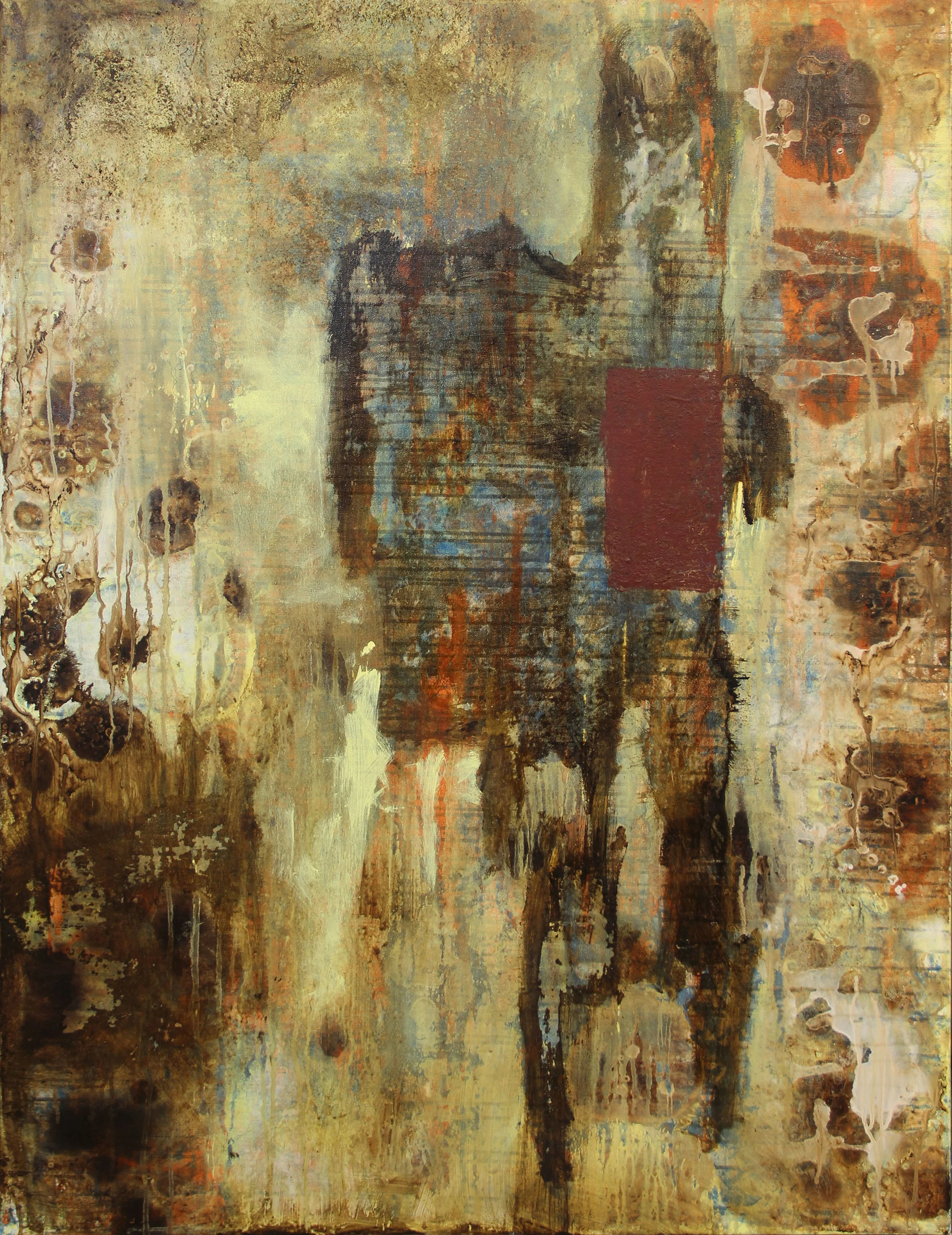 "Soldier" Mixed Media 2017