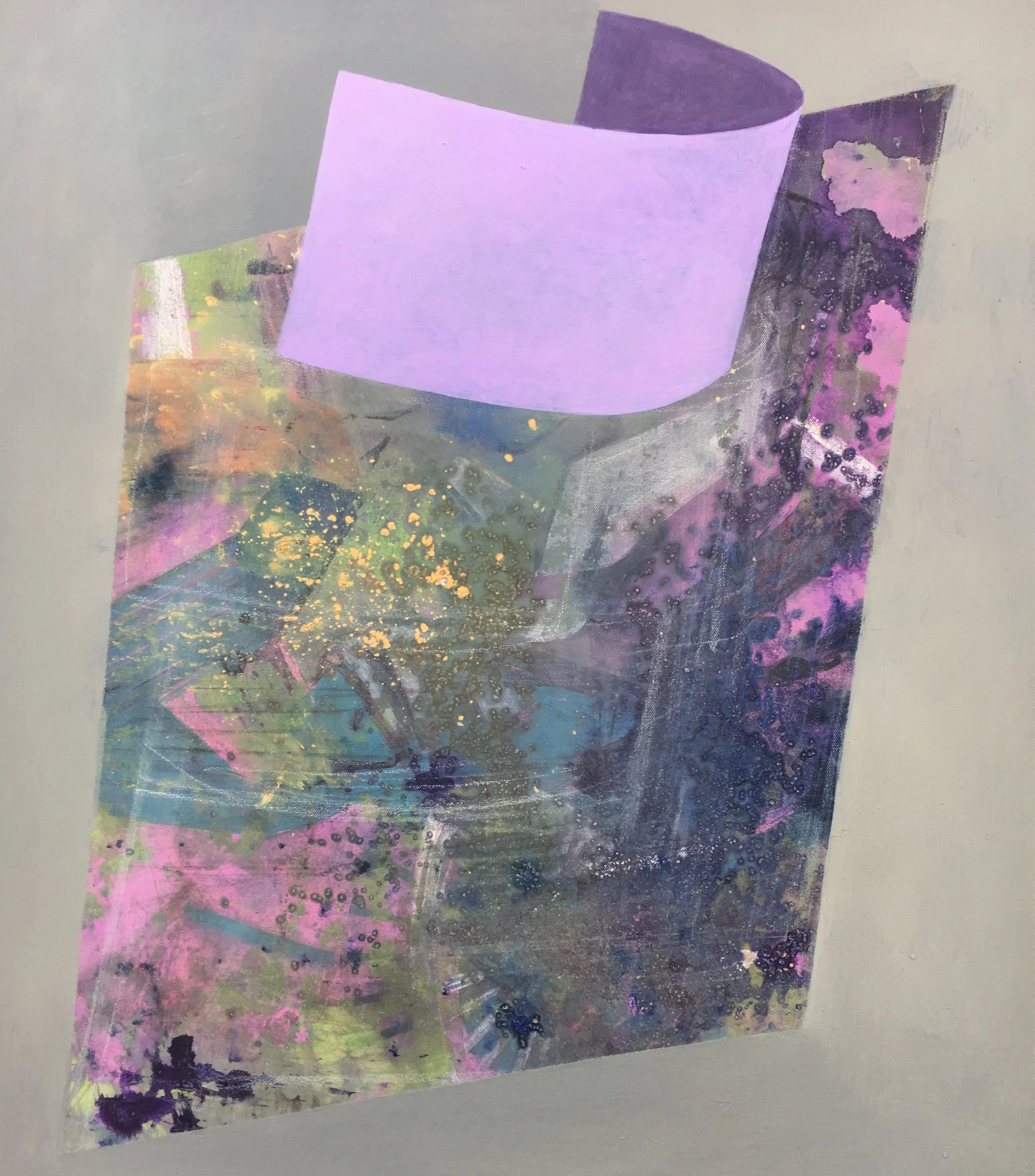 "Unfurled" Acrylic on Canvas 2017