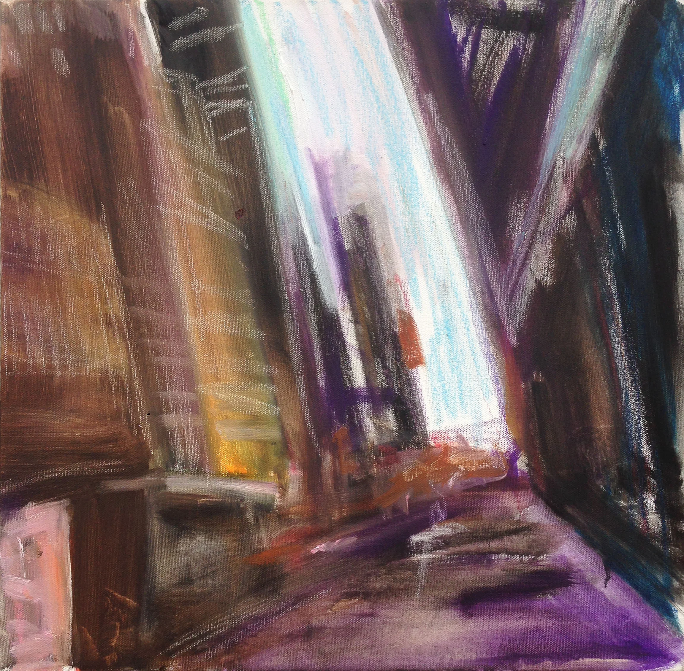 New York Street Evening