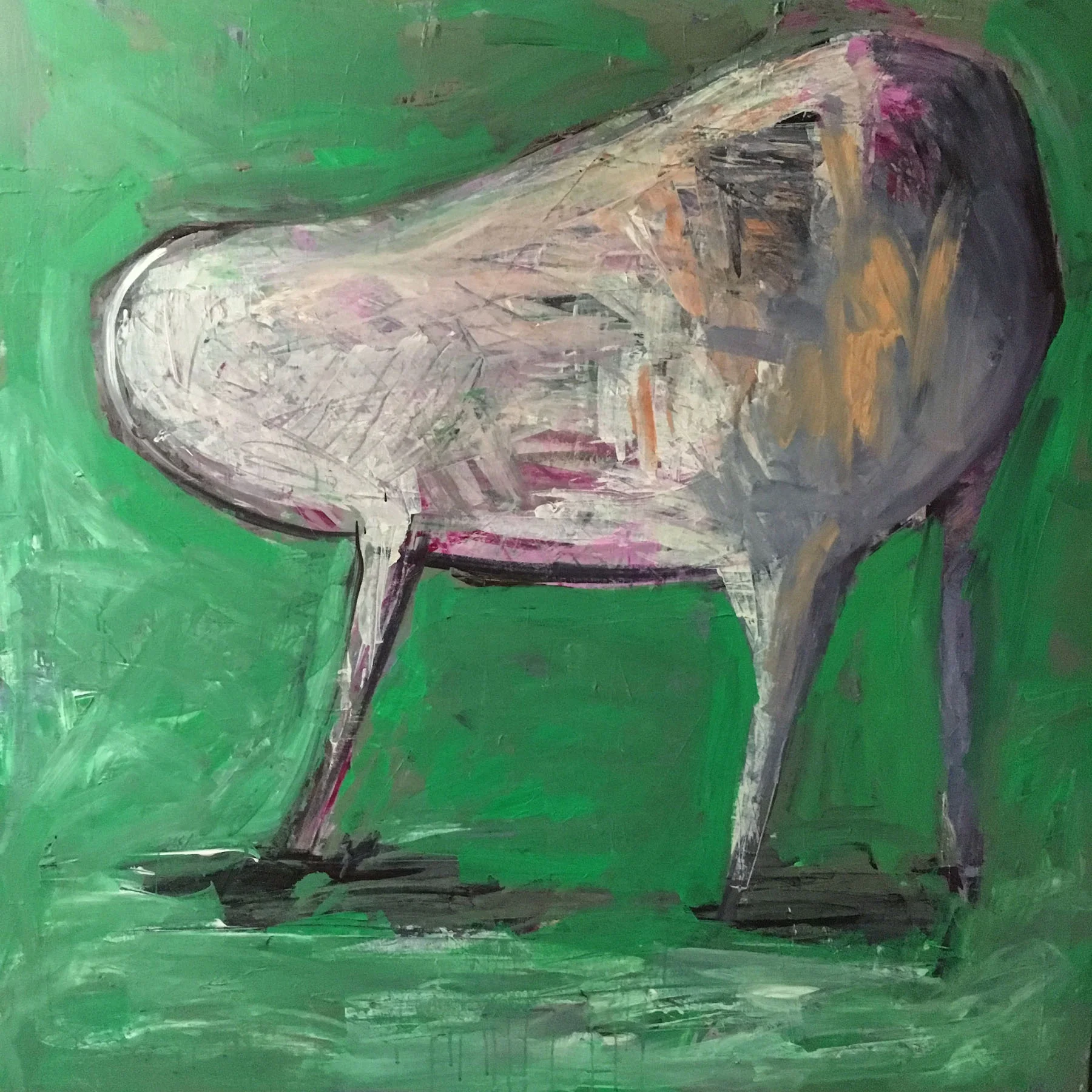 "Hapless Thing" Acrylic on Canvas