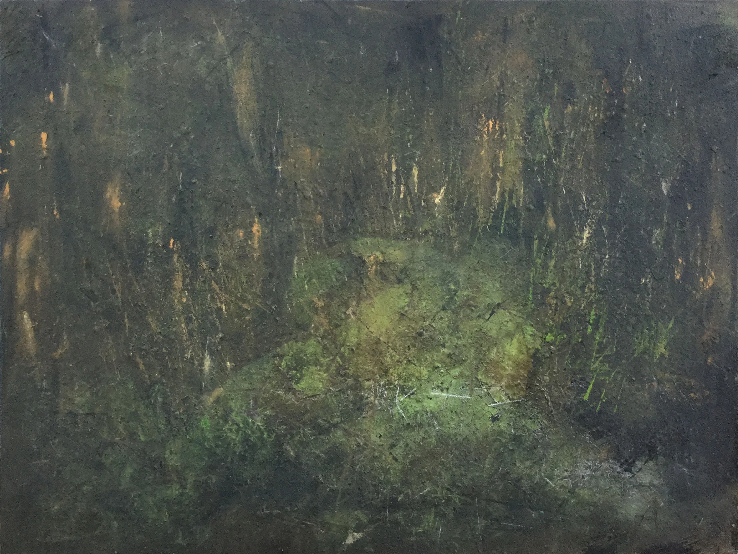 "Falling" Mixed Media on Canvas