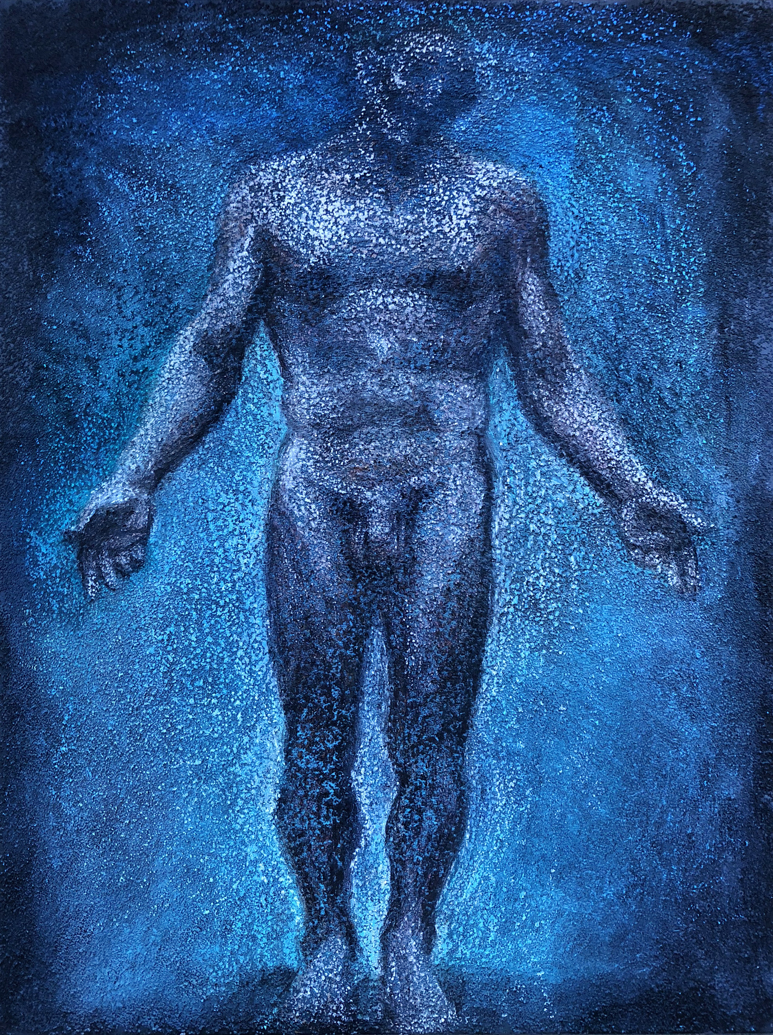 "Not A Monster" Mixed Media 2018