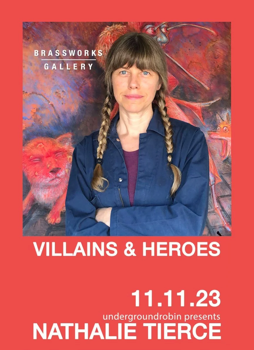 Villains and Heroes Solo Show at Brassworks Gallery November 11, 2023