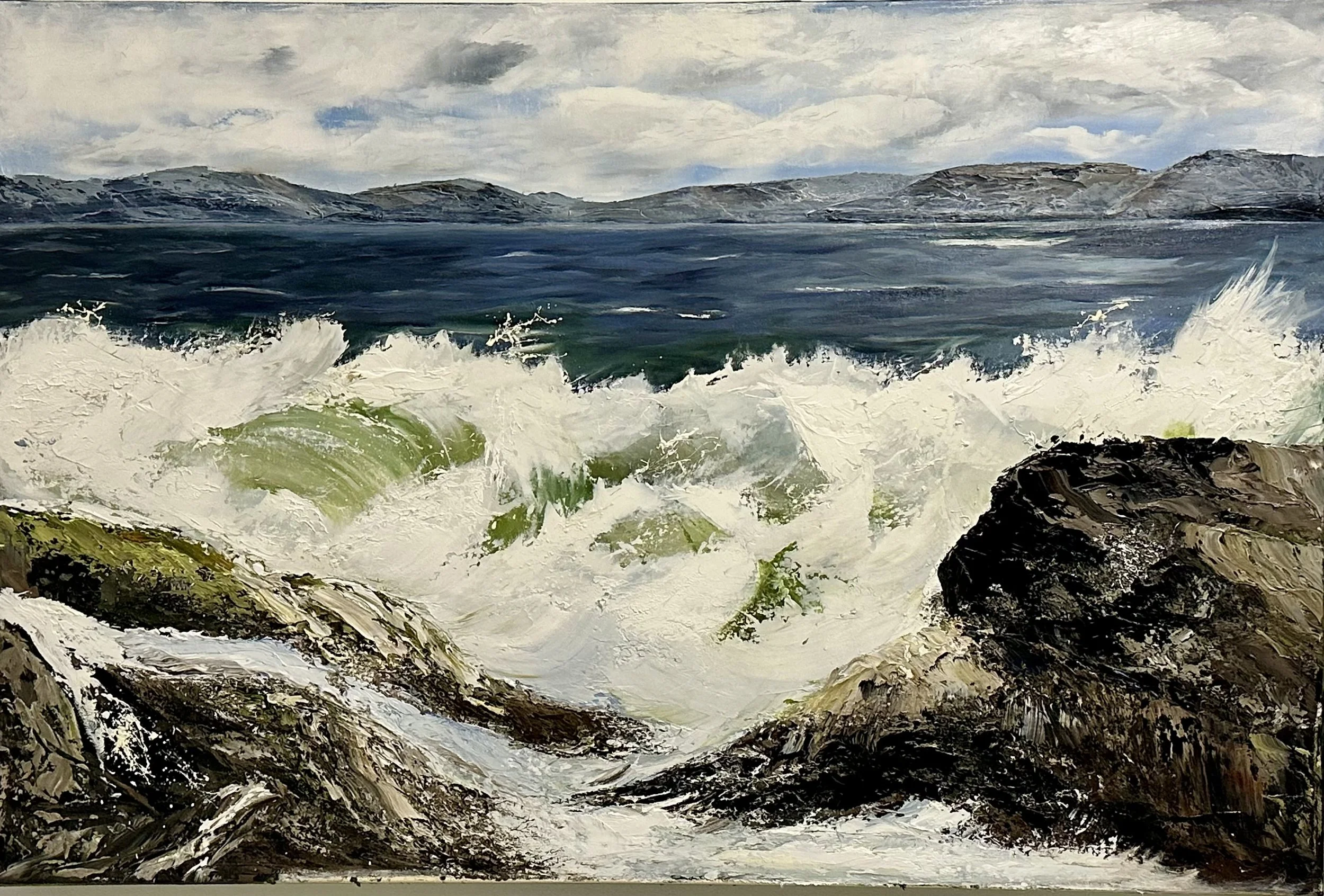 Waves Crashing