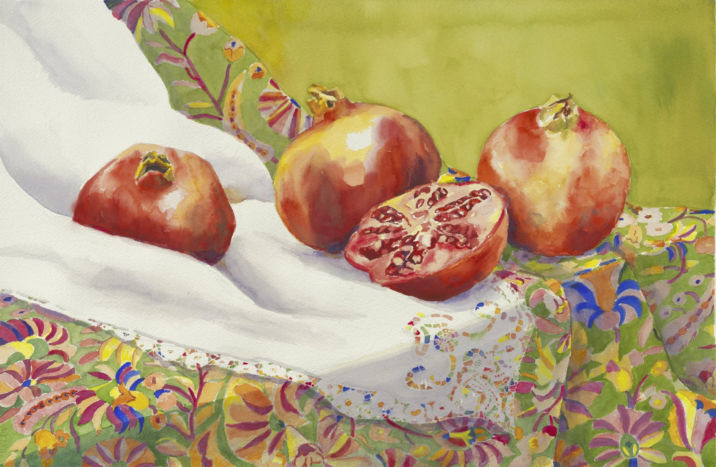 Pomagranites-  Elizabeth Martin