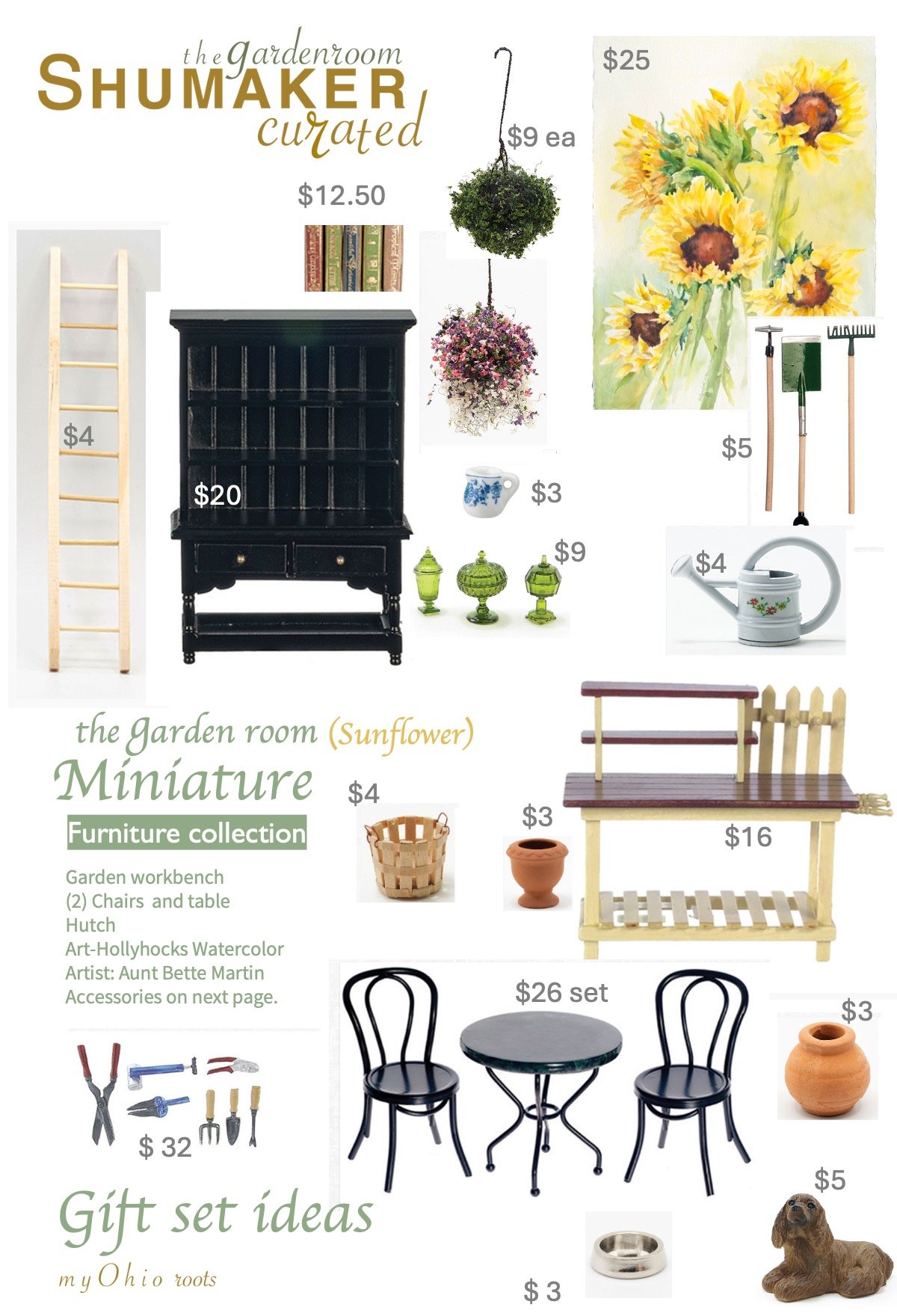 "the gardenroom" Sunflower Collection