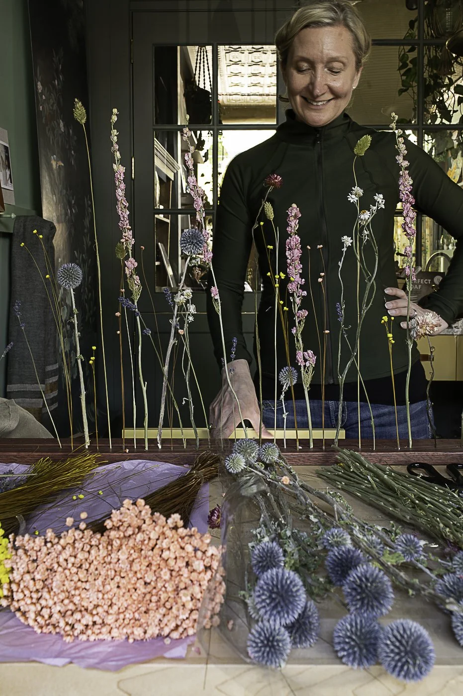 "the garden room" flower bar