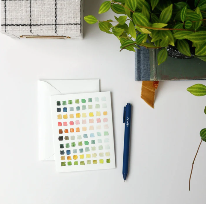 Paint Swatch Notecard