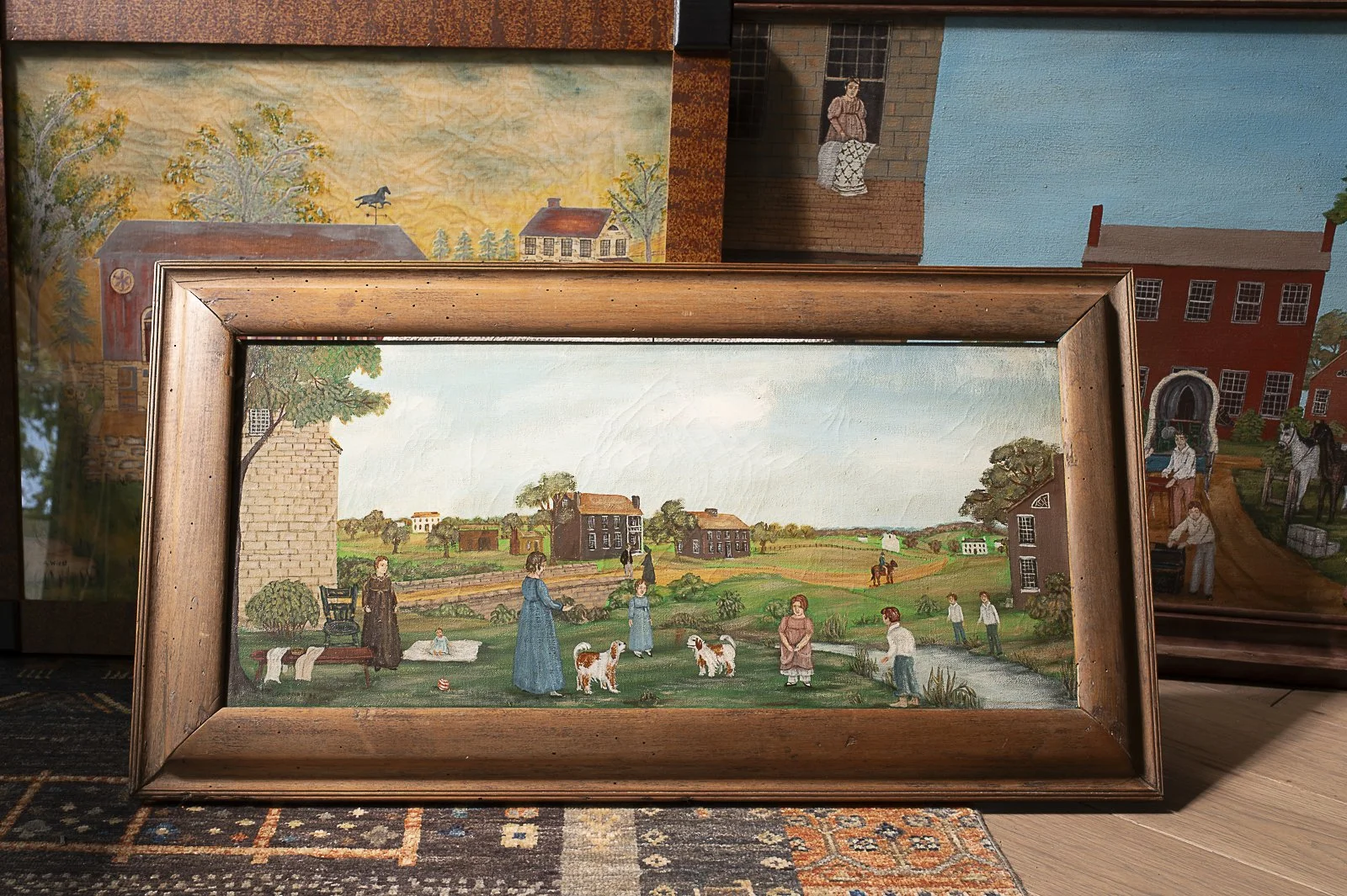 Lew Hudnall - "The Village Green"