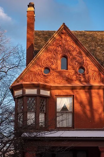 Queen Anne - Circa 1890, John Van Osdel.