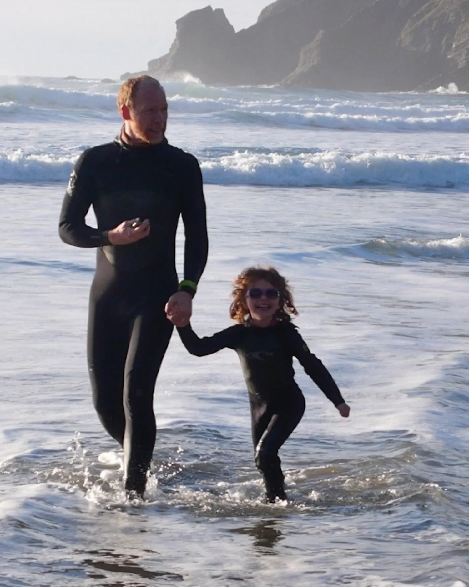 Thomas Doherty at beach