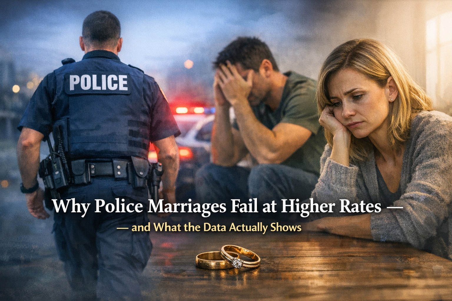 Why Police Marriages Fail at Higher Rates — and What the Data Actually Shows