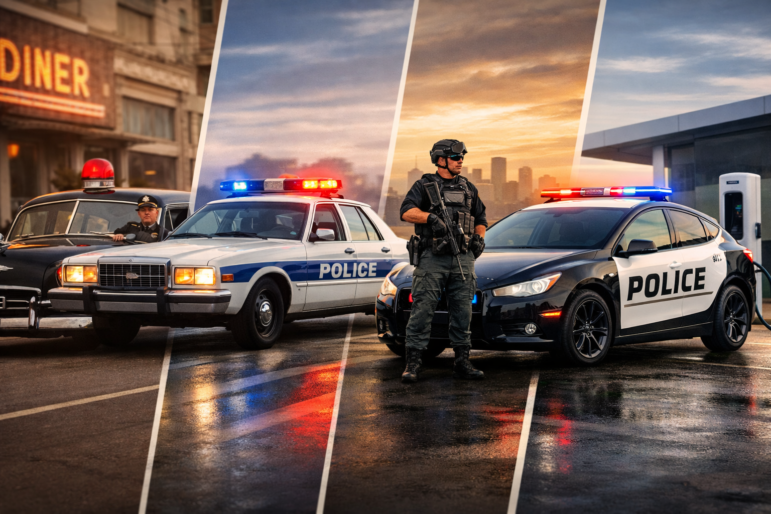 The Patrol Vehicle as a Mirror: What 75 Years of Law Enforcement Cars Reveal About Policing Itself