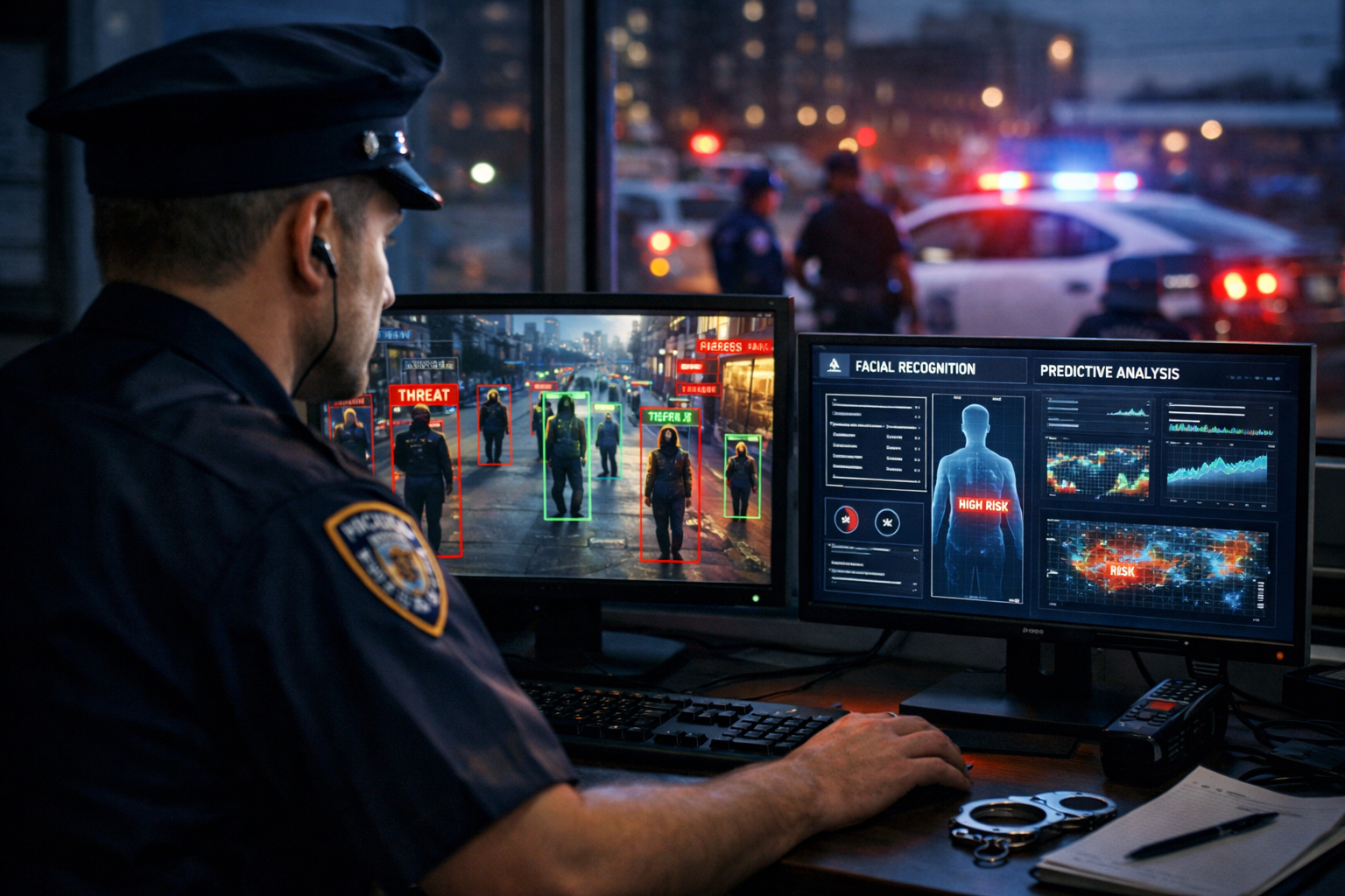 The Cop and the Algorithm: What AI Actually Does to Policing — and What It Can't