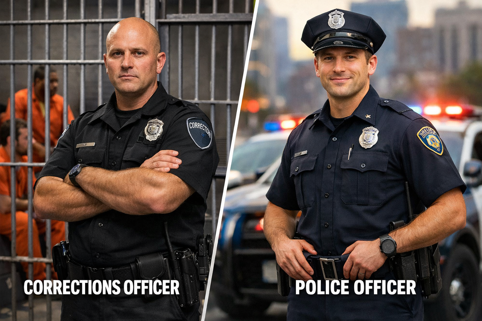 Corrections Officer or Police Officer: Which Law Enforcement Career Is Right for You?