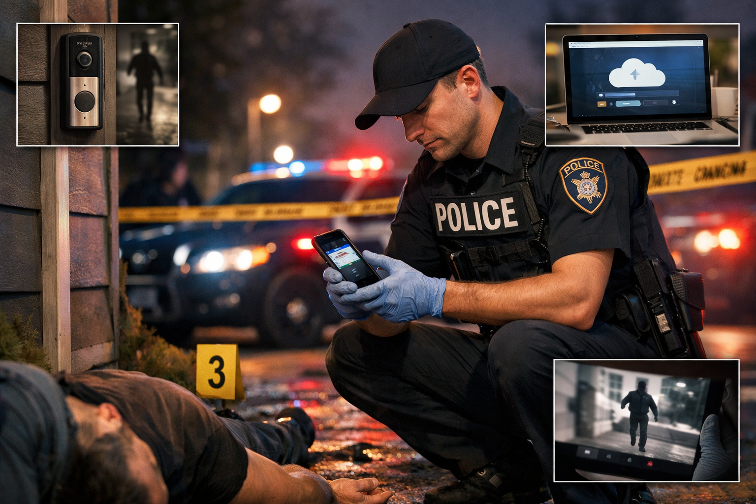 When the Witness Is the Phone: A Patrol Officer's Guide to Digital Evidence at the Scene