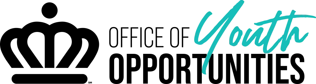 The office of youth opportunities logo.
