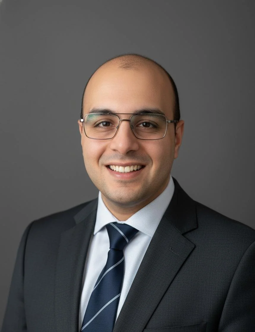 Dr. Tarek, a physical therapist with Master's, PhD, and DPT degrees, specializing in holistic neuromuscular and stroke rehabilitation at Signature PT in Manhattan.