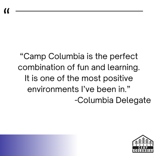 Columbia Middle Level Leadership Camp testimonial 2.webp
