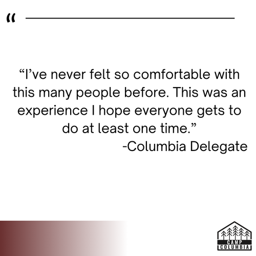 Columbia Middle Level Leadership Camp testimonial 6.webp