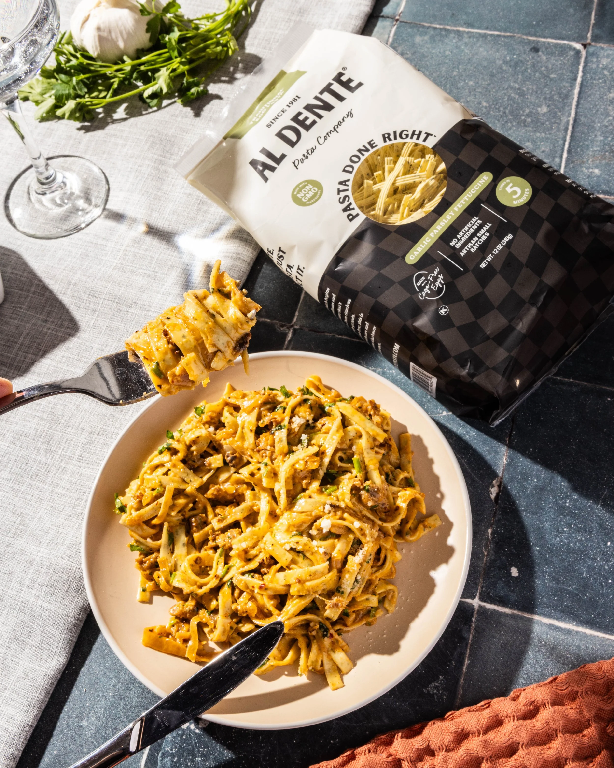Al dente pasta