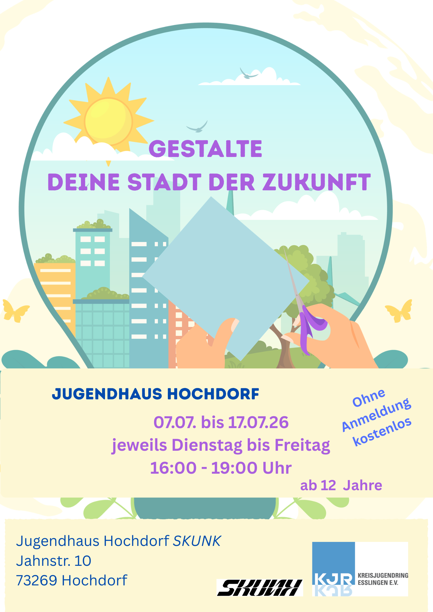 Gestalte Deine Stadt der Zukunft