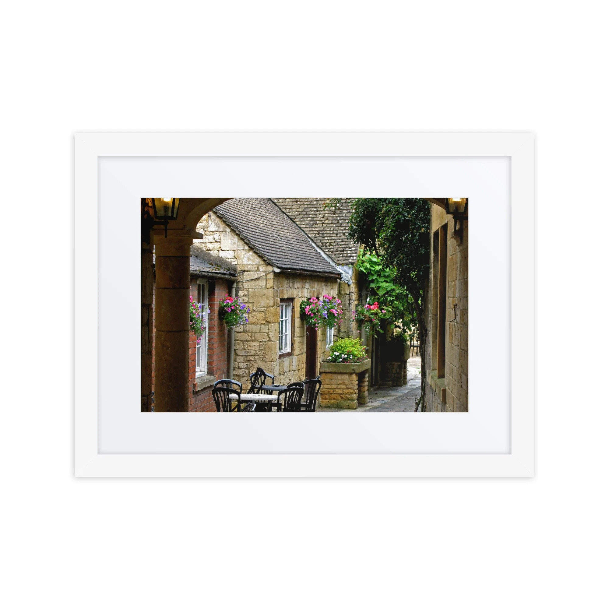 Chipping Camden Alleyway Framed Print