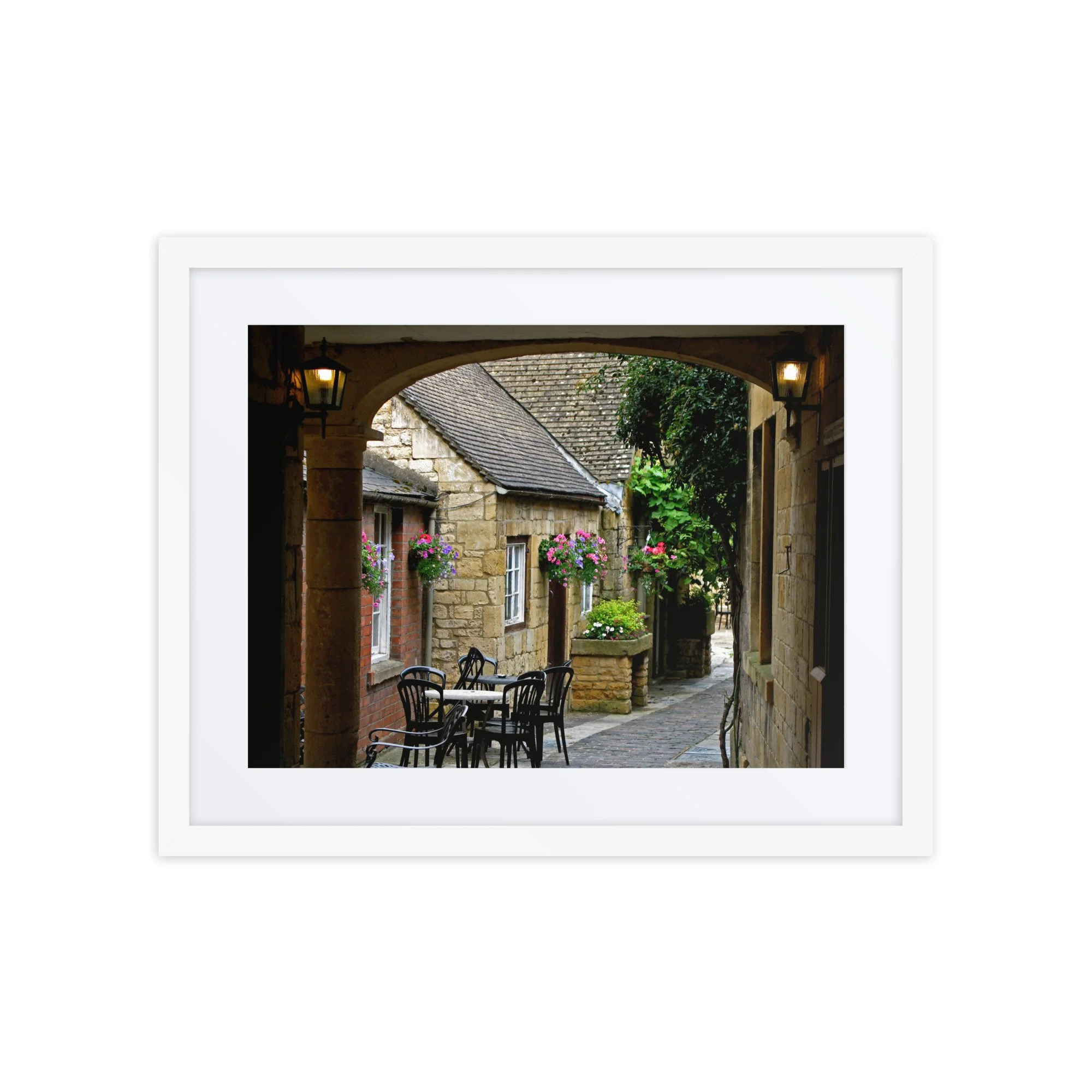 Chipping Camden Alleyway Framed Print