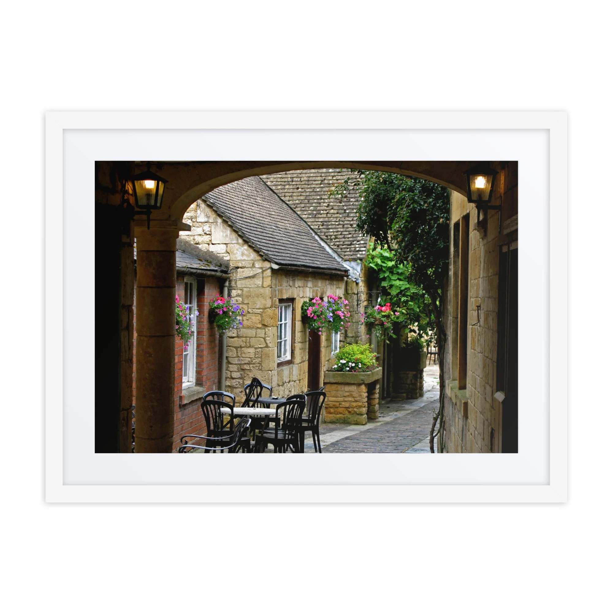 Chipping Camden Alleyway Framed Print