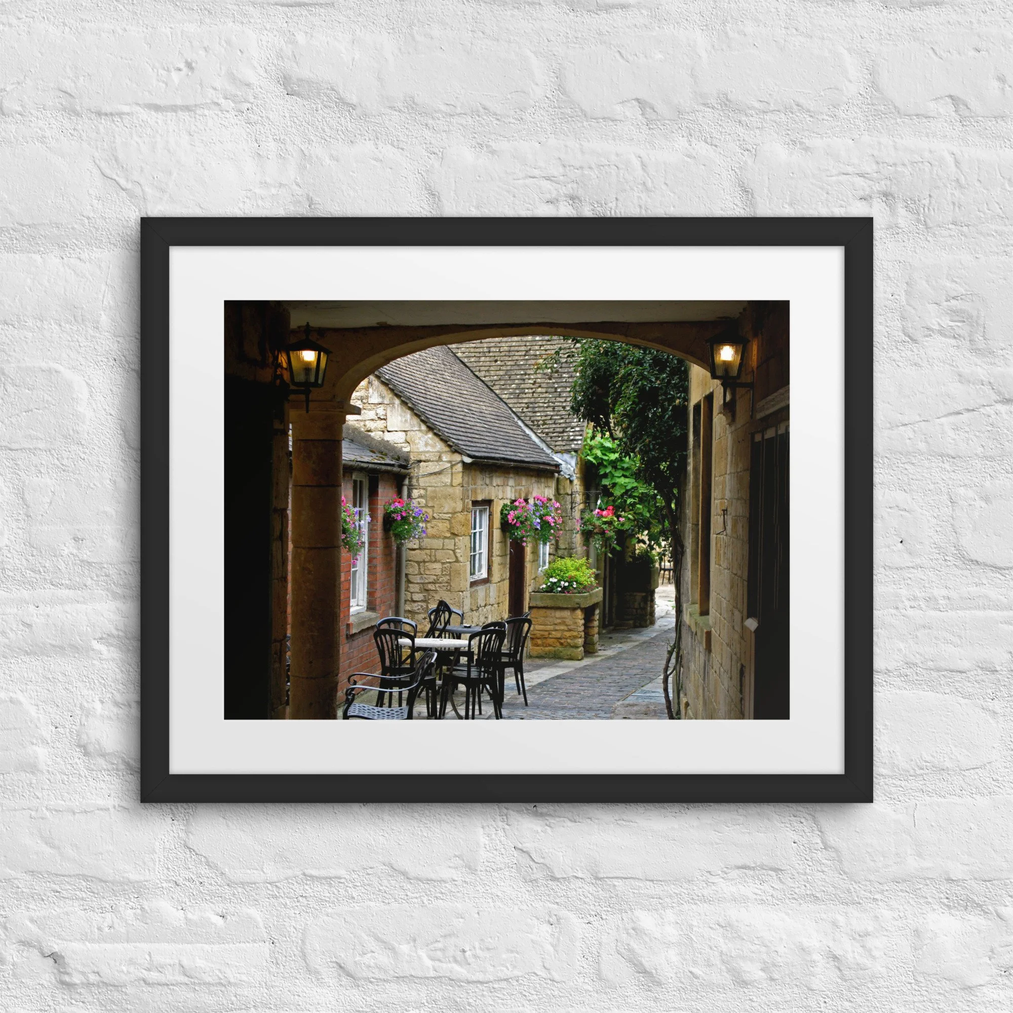 Chipping Camden Alleyway Framed Print