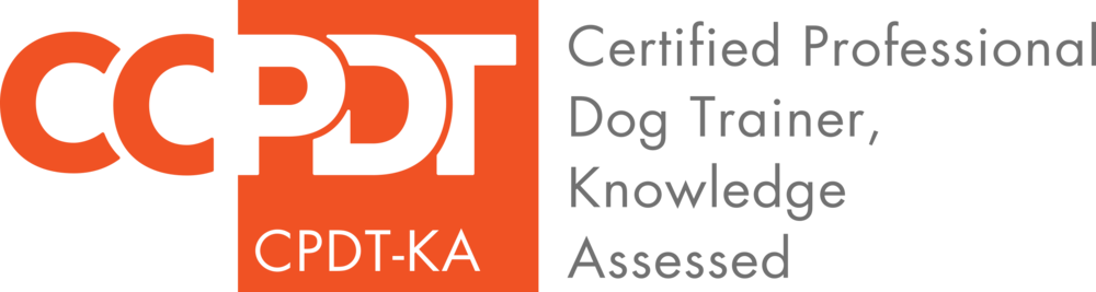 certified professional dog trainer – knowledge assessed logo