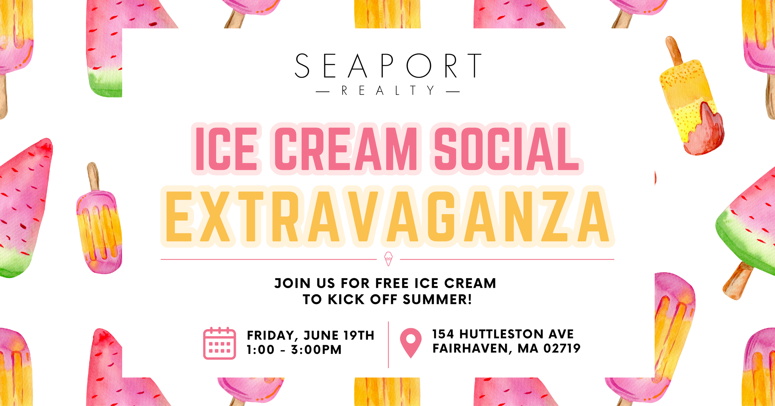 Kid's Event: Seaport Realty's 3rd Annual Ice Cream Social!