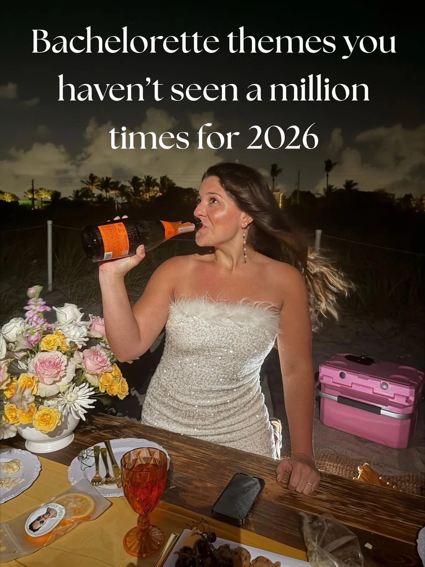 Want a Bach theme that you haven&rsquo;t seen a thousand times? These are the themes I want to see more of in 2026! 

#lifestooshort #bachelorette #bacheloretteparty #partyplanning #floridapartyplanner