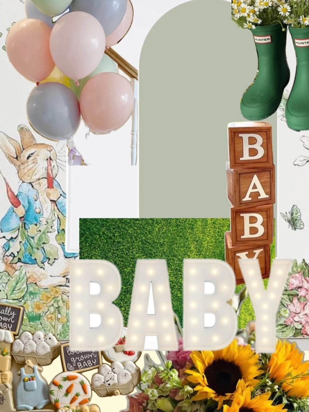 Mood board Vs Reality 🍼🐰🥕
I think we did pretty good, if i do say so myself!

#floridapartyplanner #lifestooshort #PartyPlanning #babyshower #FLSmallBusinessf