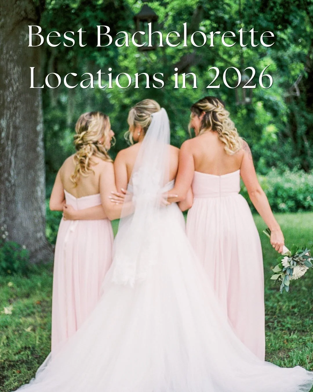 Best bachelorette locations in 2026 🤍✨
If you&rsquo;re not trying to do the same trip as everyone else&hellip; this is your sign.

Think less chaos, more curated.
More views, better outfits, and a weekend that actually feels like her.

From coastal 