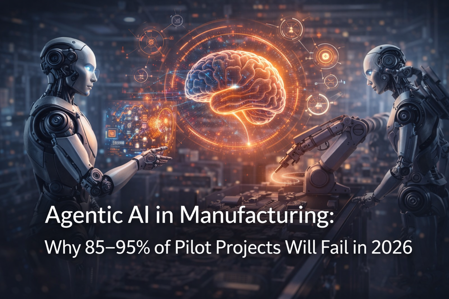 Agentic AI in Manufacturing:Why 85–95% of Pilot Projects Will Fail in 2026